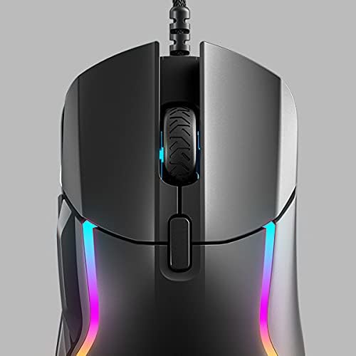 SteelSeries Rival 5 — gamingmuis — FPS, MOBA, MMO, Battle Royale — 18.000 CPI TrueMove Air optische sensor — 9 programmeerbare knoppen — 85 g competitief gewicht, zwart