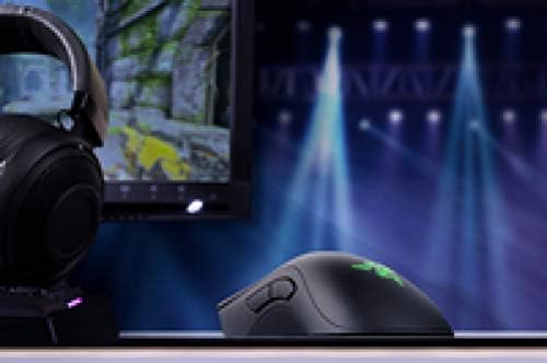 Razer Deathadder Elite, Ergonomic Wirood Gaming Mouse