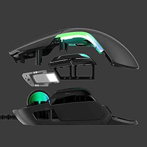 SteelSeries Rival 5 — gamingmuis — FPS, MOBA, MMO, Battle Royale — 18.000 CPI TrueMove Air optische sensor — 9 programmeerbare knoppen — 85 g competitief gewicht, zwart