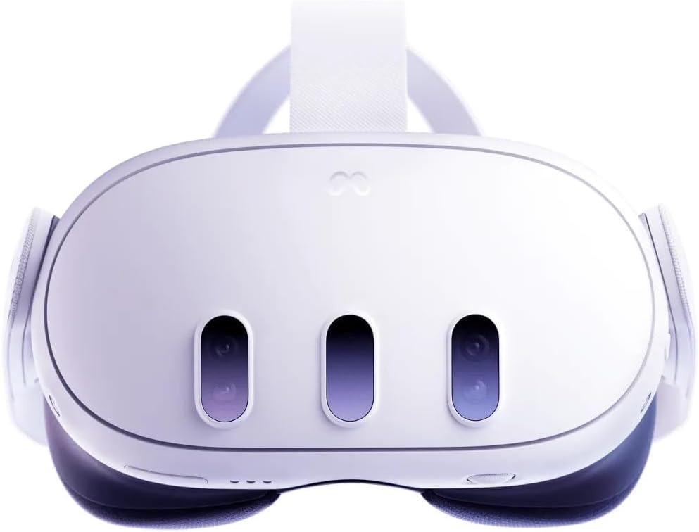 Meta Quest 3 512 GB – de krachtigste Quest – ultieme mixed reality-ervaringen – alles-in-één headset met controllers, 4K-resolutie + Infinite Display