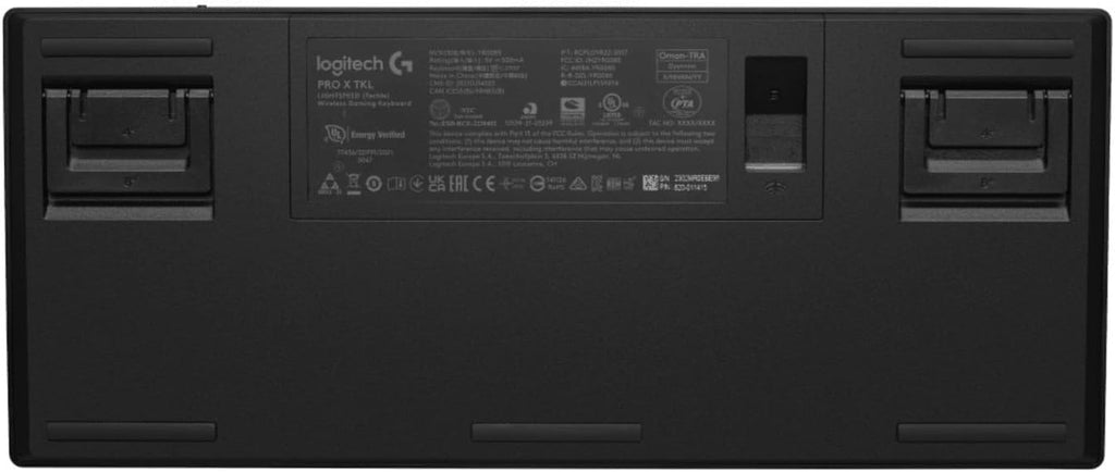 Logitech G PRO Mechanisch gamingtoetsenbord, uiterst draagbaar ontwerp zonder numpad, afneembare micro-USB-kabel, verlichte toetsen met LIGHTSYNC RGB met 16,8M kleuren, QWERTY US INTL, PC/Mac - Zwart