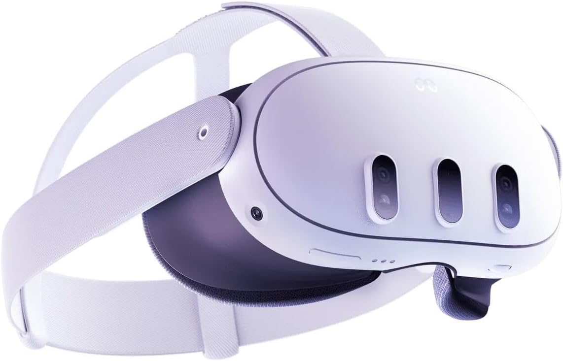 Meta Quest 3 512 GB – de krachtigste Quest – ultieme mixed reality-ervaringen – alles-in-één headset met controllers, 4K-resolutie + Infinite Display
