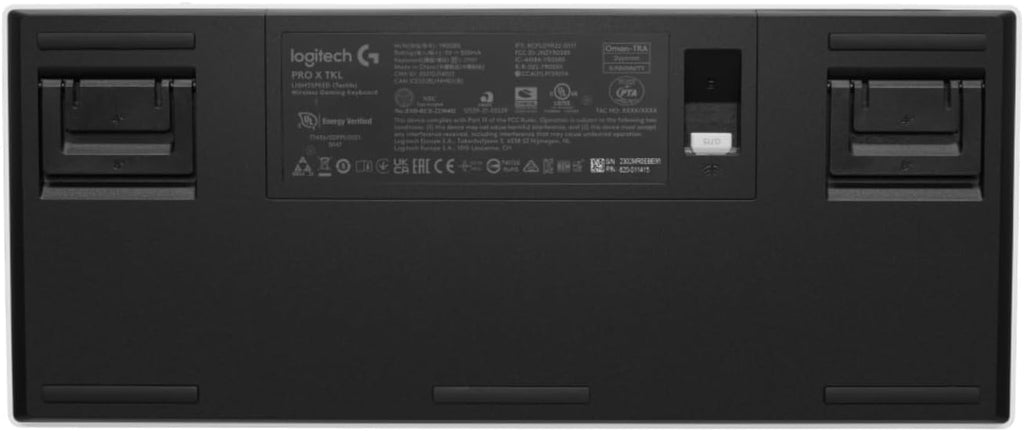 Logitech G PRO Mechanisch gamingtoetsenbord, uiterst draagbaar ontwerp zonder numpad, afneembare micro-USB-kabel, verlichte toetsen met LIGHTSYNC RGB met 16,8M kleuren, QWERTY US INTL, PC/Mac - Zwart