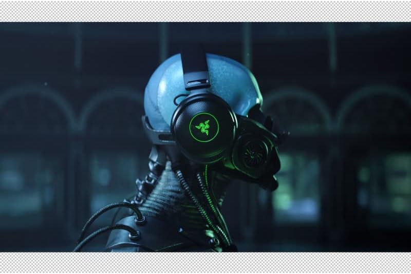 Razer Kraken V4 - Draadloze Gaming Headset (3 Modes Connectiviteit, TriForce 40mm Drivers, 9-Zone RGB Earcup Verlichting, Mix & Volume aanpassingen, THX Spatial Audio) Zwart