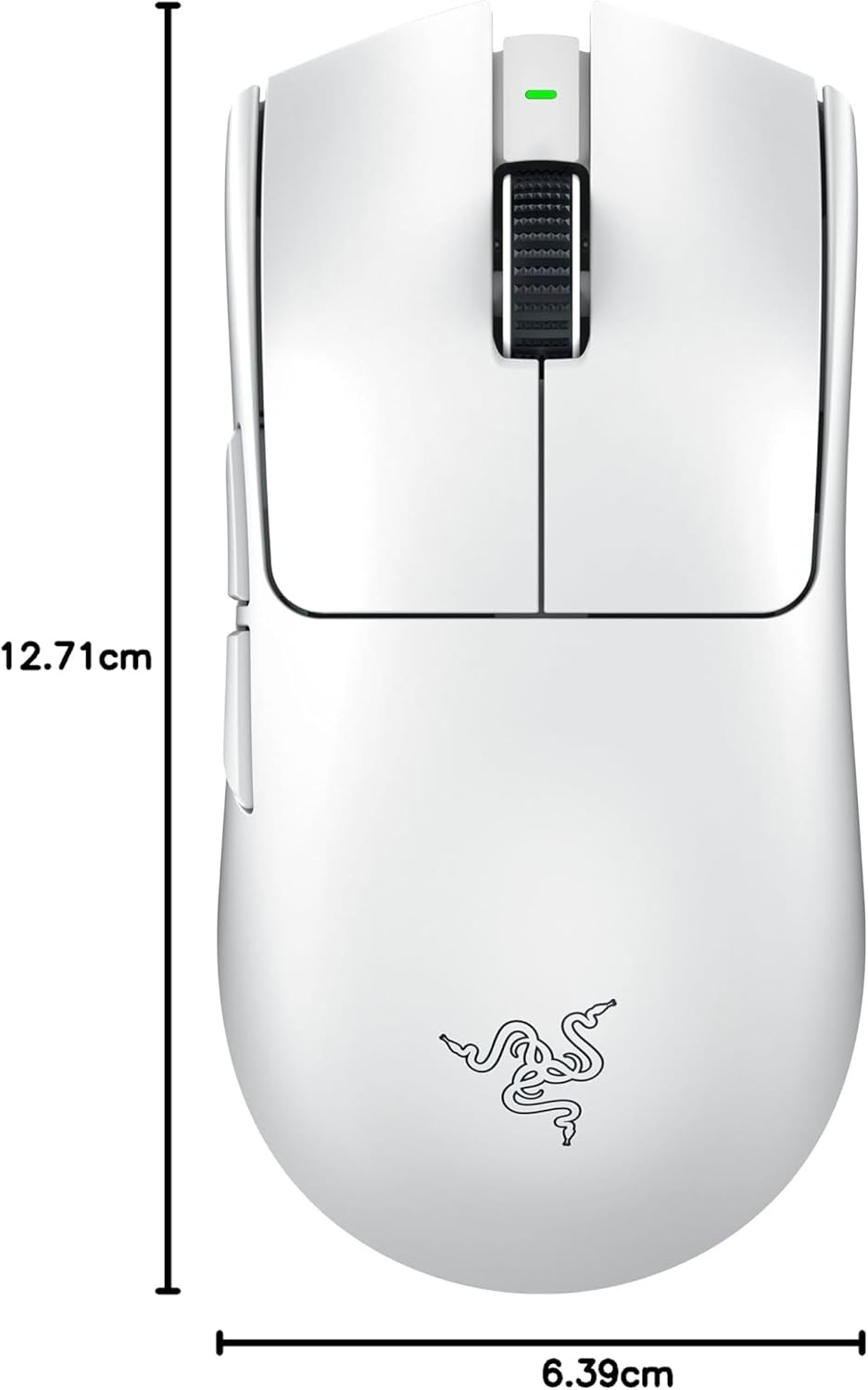 Razer Viper V3 Pro - Ultralichte draadloze Esports Gaming-muis (8K Hz HyperPolling, lichtgewicht van 54 gram, Focus Pro Sensor 35K DPI, draadloze HyperSpeed, batterijlevensduur van 95 uur) Zwart