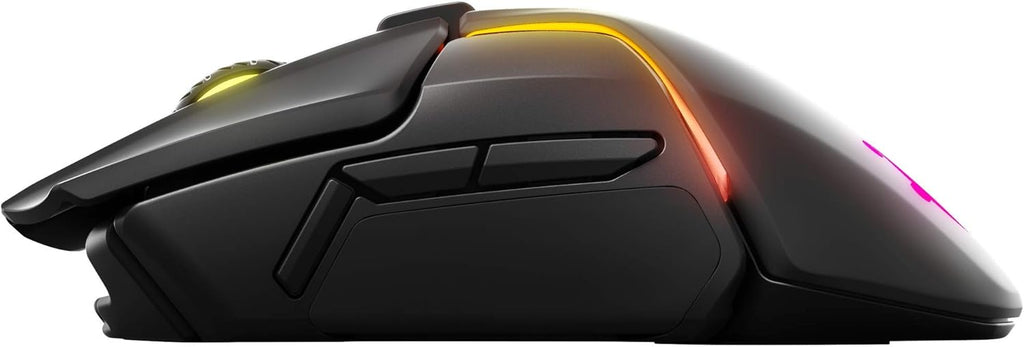 SteelSeries Rival 5 — gamingmuis — FPS, MOBA, MMO, Battle Royale — 18.000 CPI TrueMove Air optische sensor — 9 programmeerbare knoppen — 85 g competitief gewicht, zwart