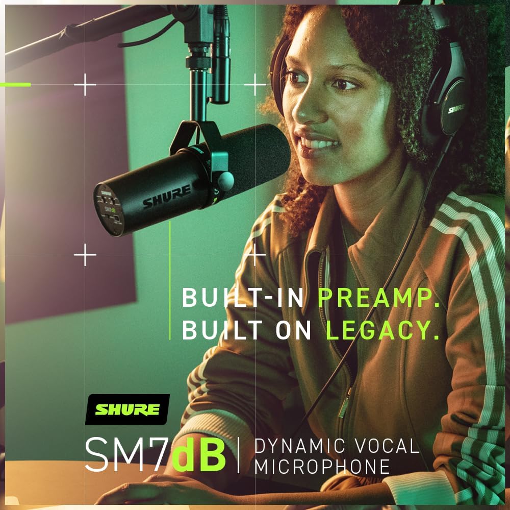 Shure SM7B vocale dynamische microfoon