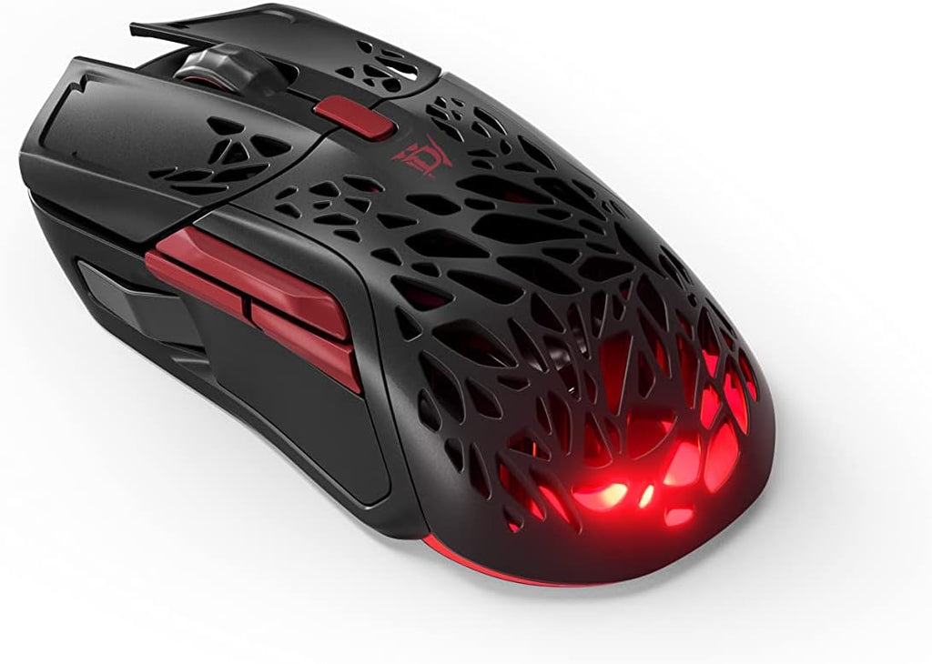 SteelSeries Aerox 3 - Geperforeerde RGB-gamingmuis - Ultralicht waterbestendig ontwerp - 8,500 DPI TrueMove Core optische sensor - Snow