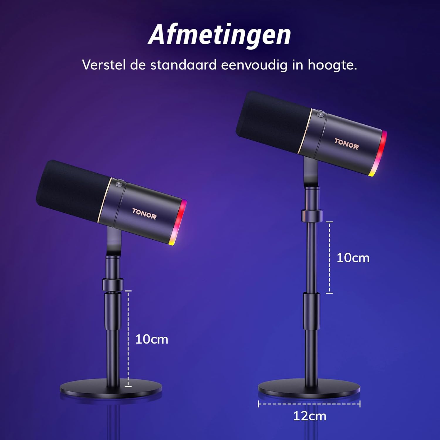 TONOR USB/XLR Microfoon,
