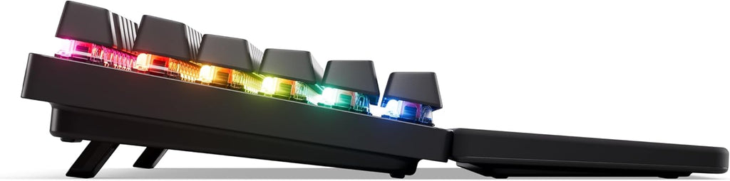 SteelSeries Apex Pro TKL Wireless Gen 3 - HyperMagnetic Gaming Keyboard - OmniPoint 3.0 - Verstelbare activering - Rapid Trigger - Voorinstellingen voor games - Rapid Tap/SOCD - OLED -DE Layout QWERTZ