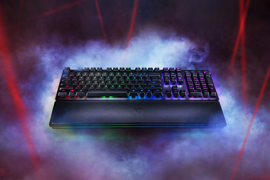 Razer Huntsman Mini (Rode Schakelaar) - Compact 60% gaming toetsenbord (Lineaire Optische Schakelaars, Doubleshot PBT toetskappen, Afneembare USB-C kabel) QWERTY US layout | Zwart