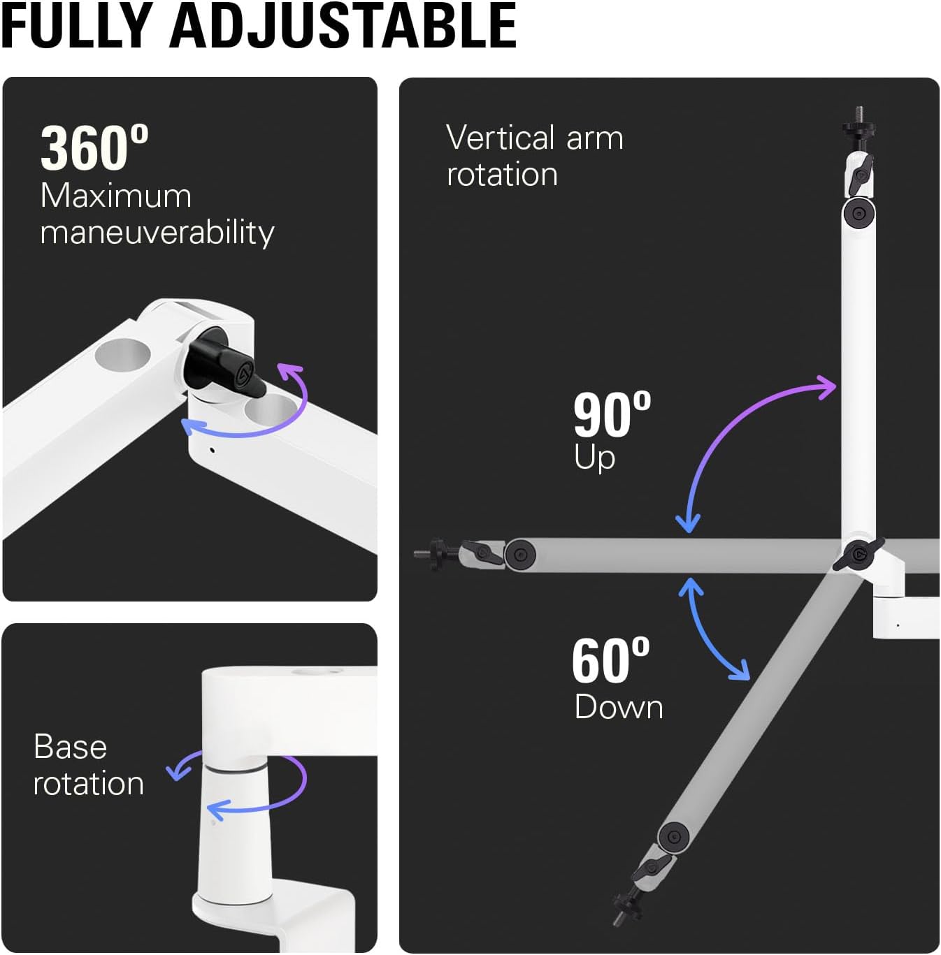 Elgato Wave Mic Arm LP, premium microfoonarm