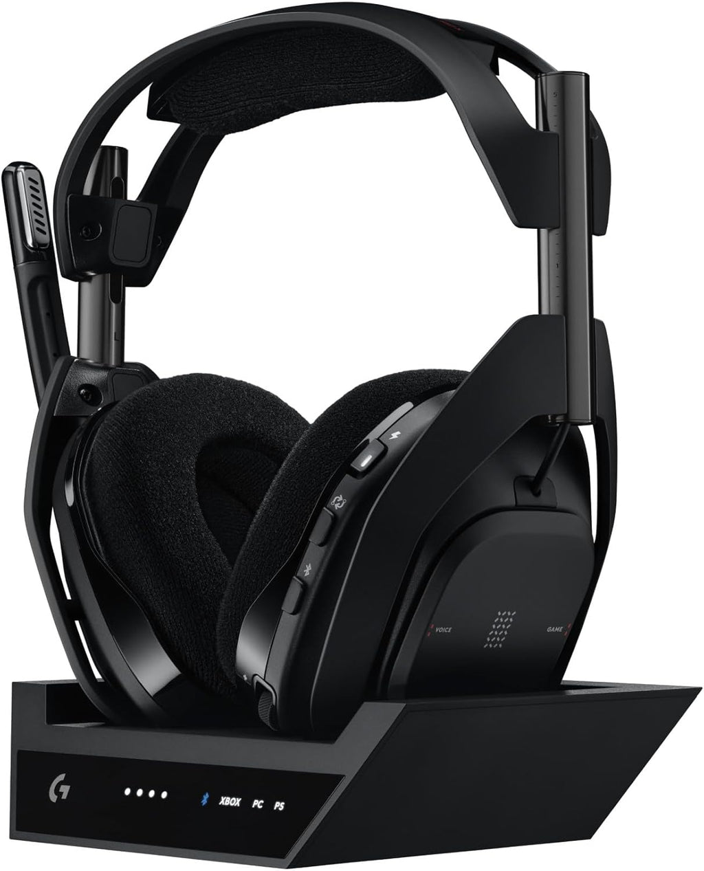 Logitech G Astro A50 X LIGHTSPEED trådlöst spelheadset + batteriladdare, PRO-G GRAPHENE, PLAYSYNC för Xbox Series X|S + PS5 + PC/Mac, Nintendo Switch 2, Bluetooth, HDMI 2.1 Passthru - Vit
