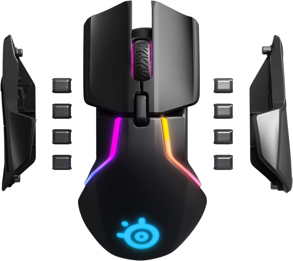 SteelSeries Rival 5 — gamingmuis — FPS, MOBA, MMO, Battle Royale — 18.000 CPI TrueMove Air optische sensor — 9 programmeerbare knoppen — 85 g competitief gewicht, zwart