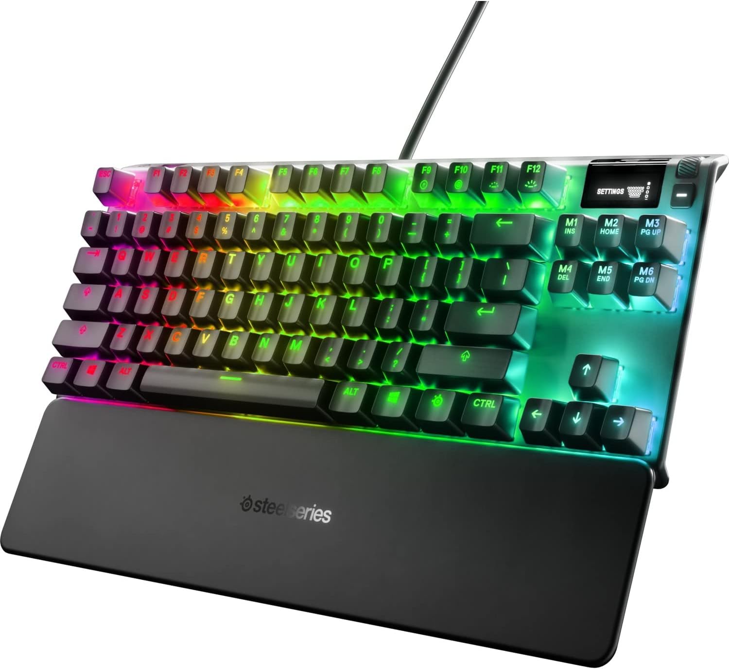 SteelSeries Apex Pro Mini Gen 3 OmniPoint 3.0 HyperMagnetic-schakelaars - Verstelbare activering - Rapid Trigger - Presets voor games - Protection Mode - Rapid Tap/SOCD - RGB - PBT-keycaps - UK QWERTY