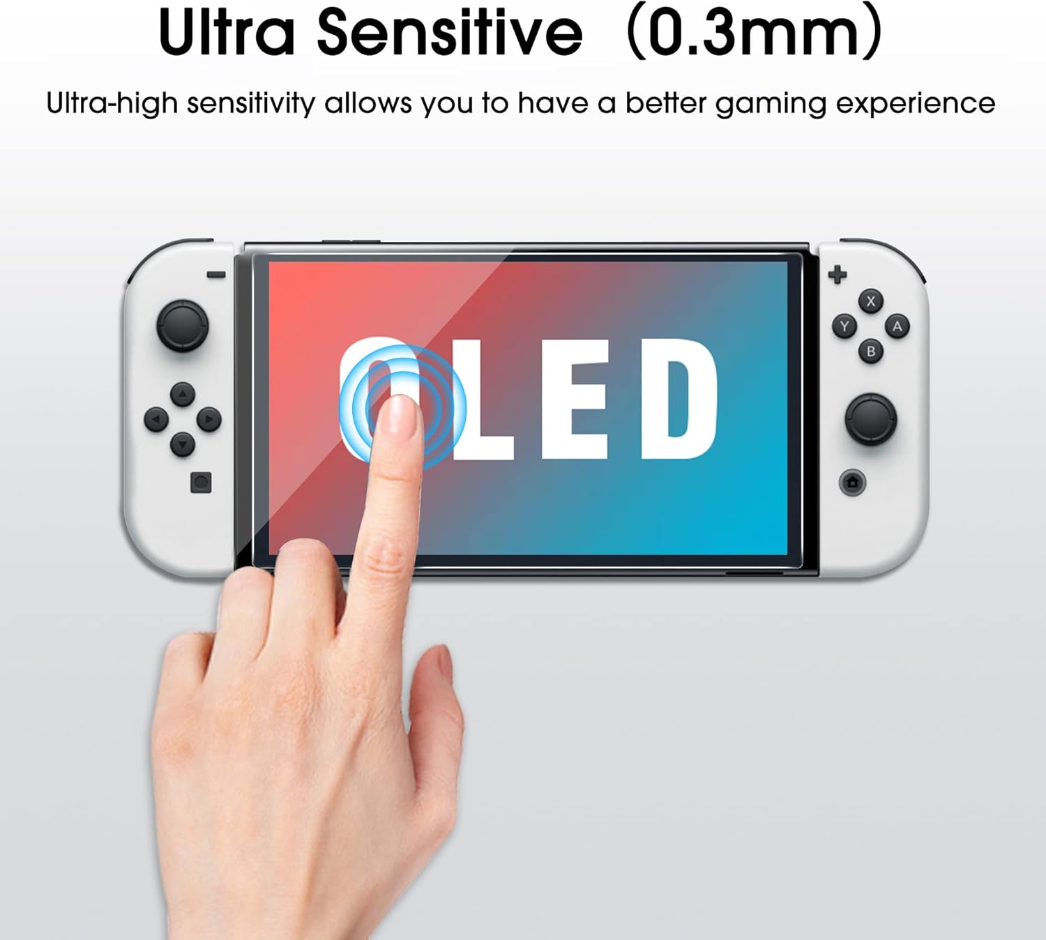 amFilm OneTouch Glass Screen Protector Ontworpen voor Nintendo Switch 2 Model 2025 - Met Auto Alignment Kit, Bubble Free [2-Pack]