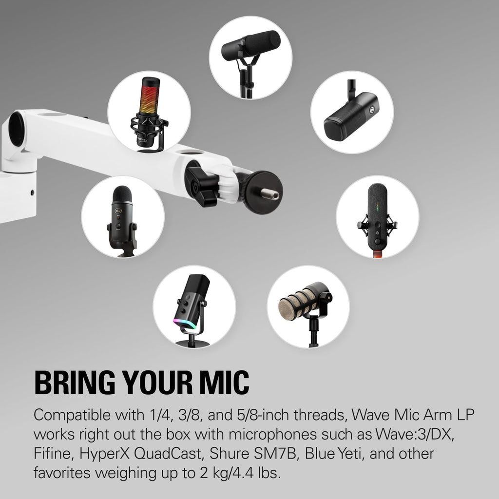 Elgato Wave Mic Arm LP, premium microfoonarm