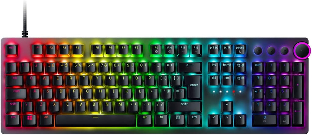 Razer Huntsman Mini (Rode Schakelaar) - Compact 60% gaming toetsenbord (Lineaire Optische Schakelaars, Doubleshot PBT toetskappen, Afneembare USB-C kabel) QWERTY US layout | Zwart