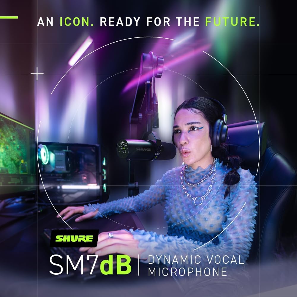 Shure SM7B vocale dynamische microfoon