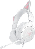 Razer Kraken Kitty V3 X - Bedrade Kitty-headset voor gaming - Iconische Kitty-oren - 270 g lichtgewicht - HyperClear cardioïde microfoon - TriForce 40 mm drivers - 3,5mm aansluiting | Wit