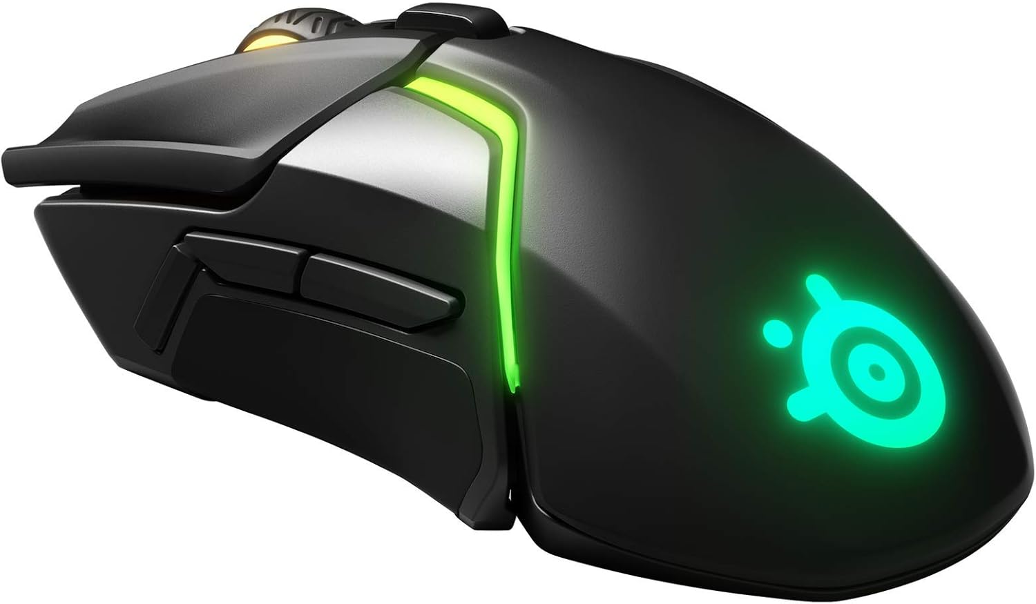 SteelSeries Rival 5 — gamingmuis — FPS, MOBA, MMO, Battle Royale — 18.000 CPI TrueMove Air optische sensor — 9 programmeerbare knoppen — 85 g competitief gewicht, zwart