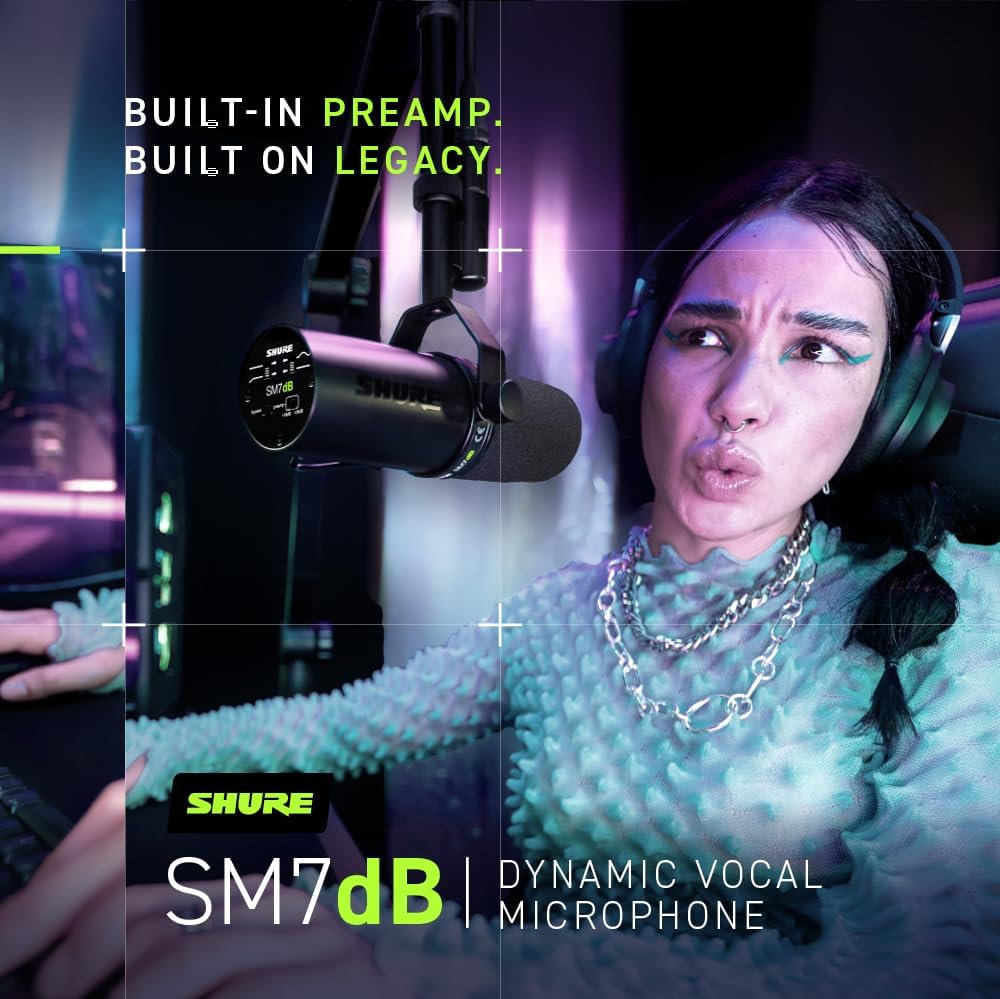 Shure SM7B vocale dynamische microfoon