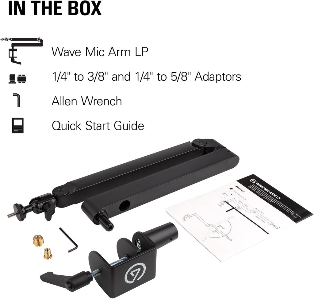 Elgato Wave Mic Arm LP, premium microfoonarm