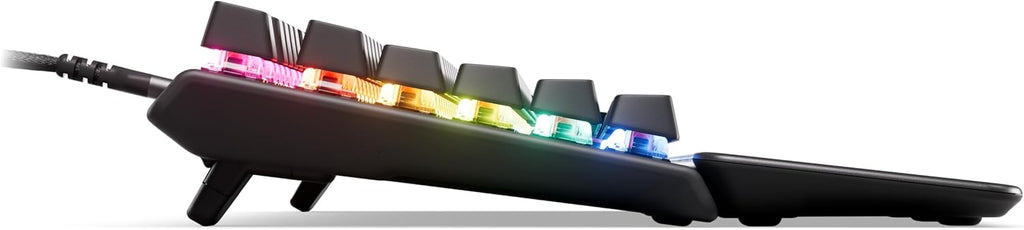 SteelSeries Apex Pro Gen 3 - HyperMagnetic Gaming Keyboard - OmniPoint 3.0 schakelaars - Verstelbare activering - Rapid Trigger - Rapid Tap/SOCD - OLED - RGB - PBT-keycaps - USB-C - FR Layout AZERTY