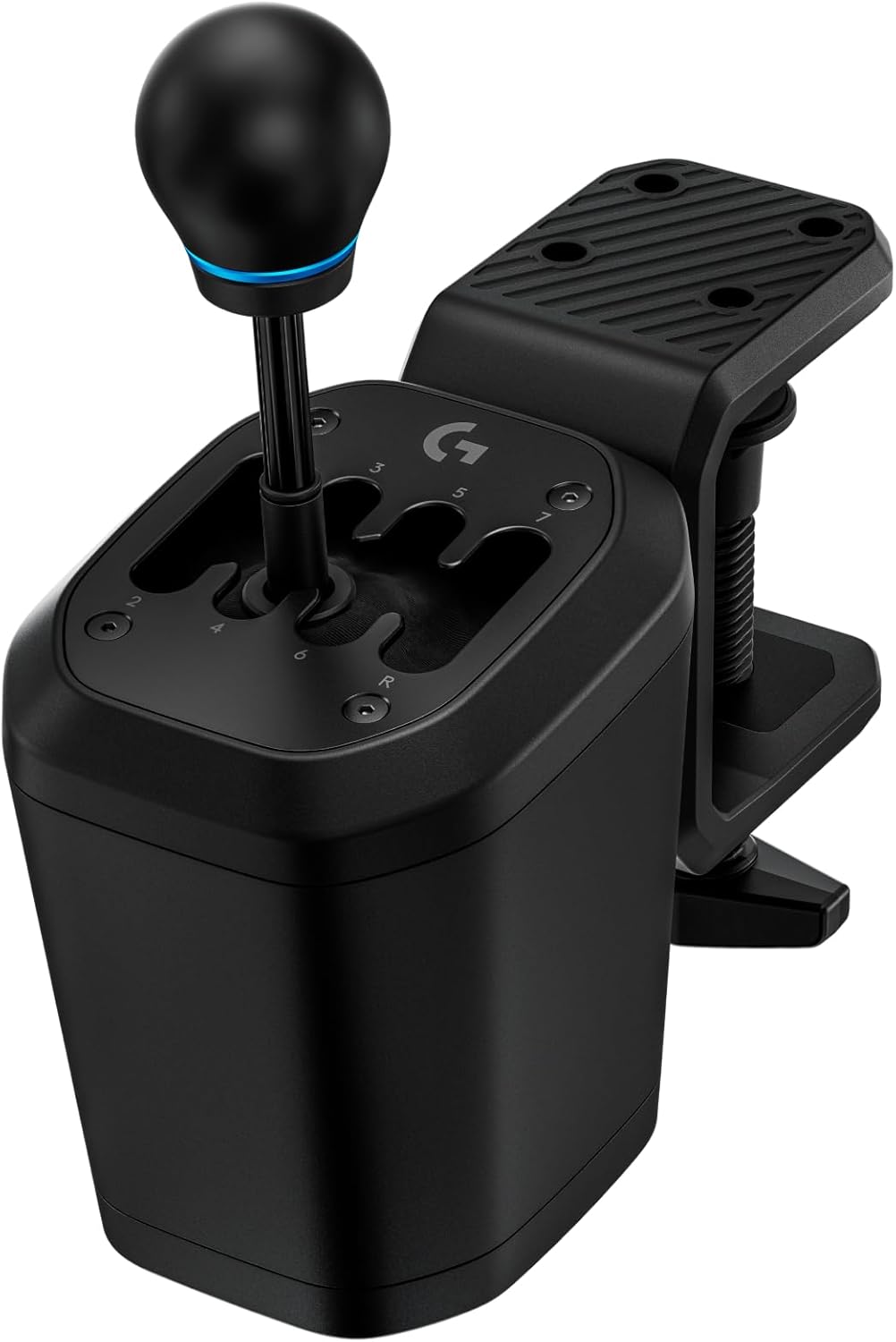 Logitech G RS H-SHIFTER - Levier de vitesses de simulation de course compatible avec les bases de volant de course PRO et RS50 pour consoles PlayStation 5, PS4, Xbox-Series X|S, Xbox-One et PC - Noir