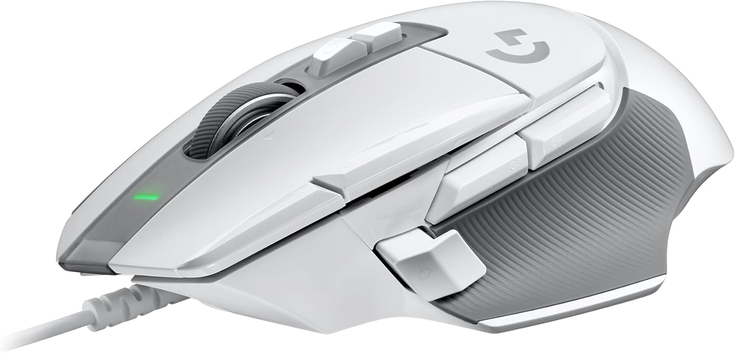 Logitech G502 X Bedrade Gamingmuis - LIGHTFORCE hybride, optisch-mechanische, primaire schakelaars, HERO 25K gaming sensor, voor PC - MacOS/Windows - Zwart