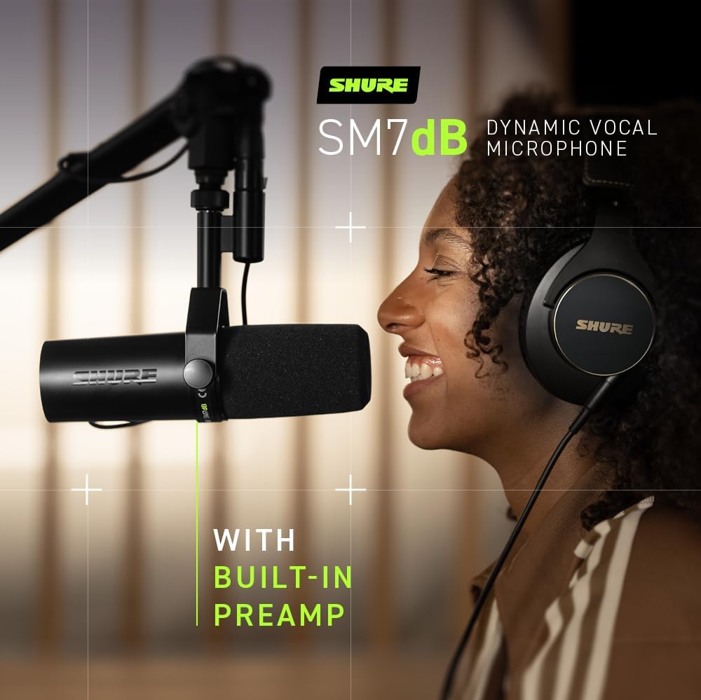 Shure SM7B vocale dynamische microfoon