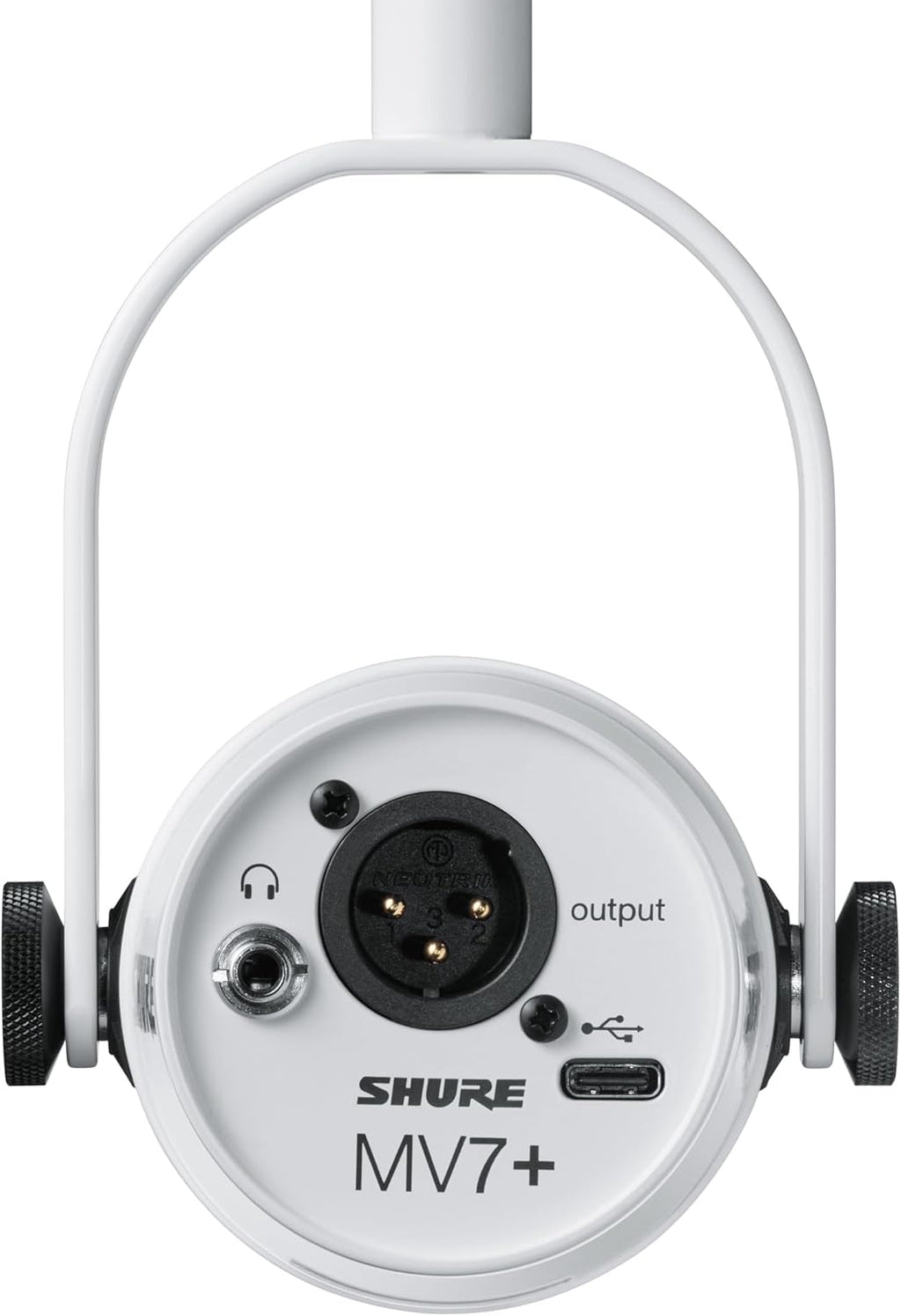 Shure MV7i Slimme Podcast Microfoon + Ingebouwde Audio Interface