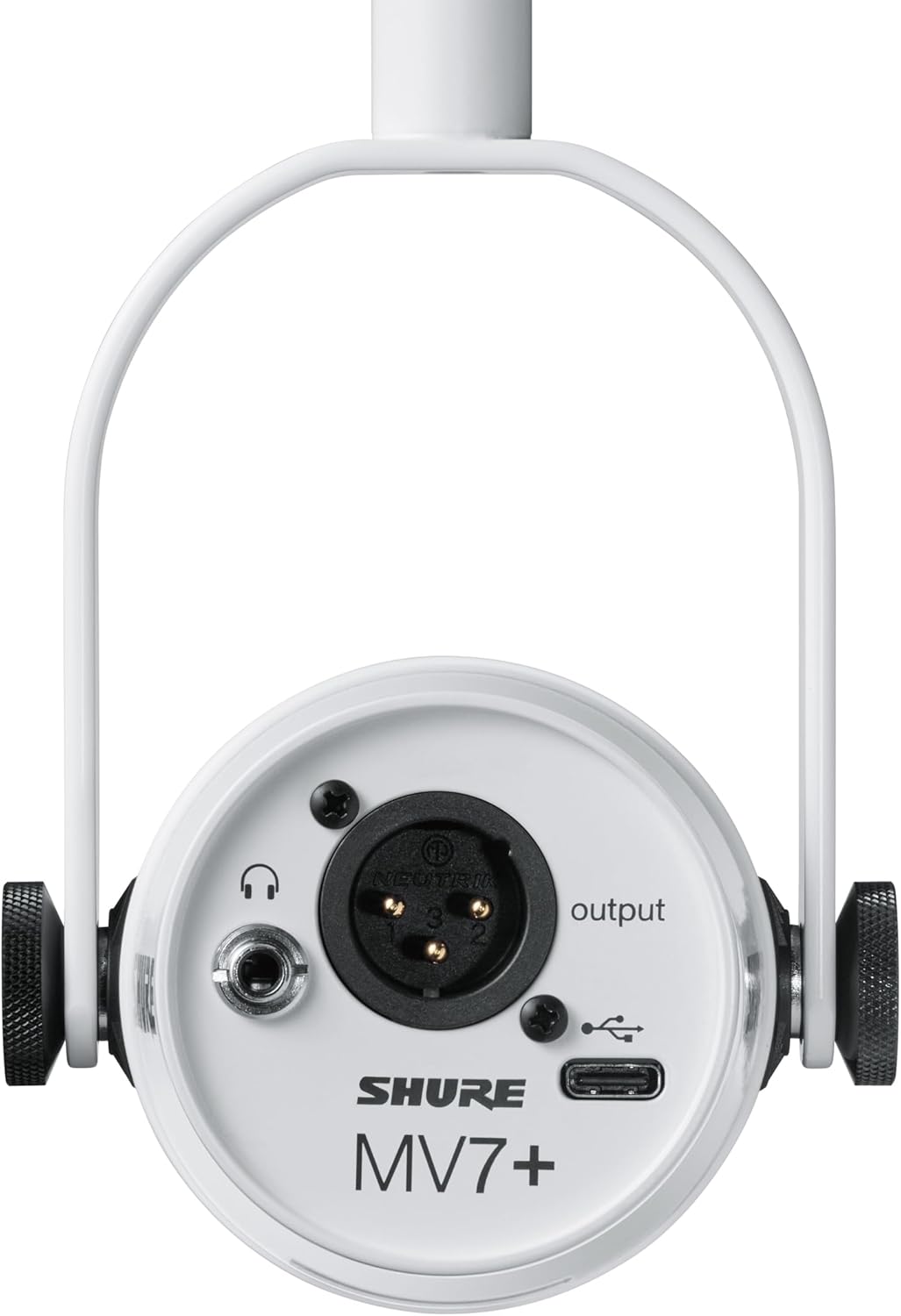 Shure MV7i Slimme Podcast Microfoon + Ingebouwde Audio Interface