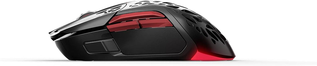 SteelSeries Aerox 3 - Geperforeerde RGB-gamingmuis - Ultralicht waterbestendig ontwerp - 8,500 DPI TrueMove Core optische sensor - Snow