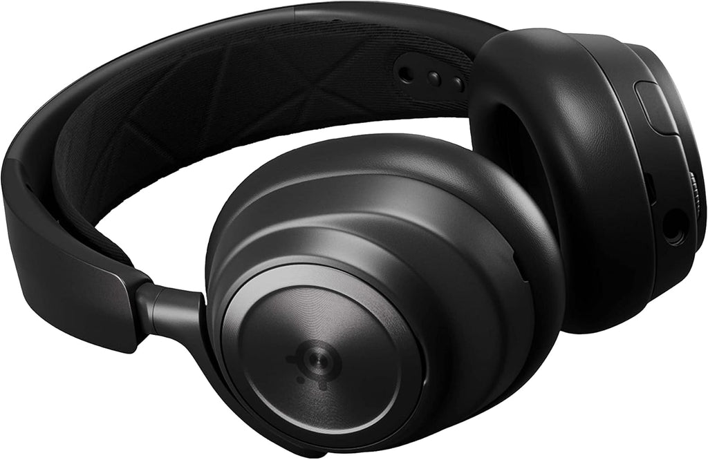 SteelSeries Arctis Nova Pro Wireless gameheadset, aansluiting op meerdere systemen, Neodymiummagneetdrivers, Actieve ruisonderdrukking, Infinity Power System, Xbox Series X|S, Xbox One, Windows 10/11