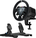 Logitech G G923-racestuur en -pedalen, TRUEFORCE tot een force feedback van 1000 Hz, responsief rijden, startregeling voor dubbele koppeling, stuurhoes van echt, voor PS5, PS4, pc, Mac - Zwart