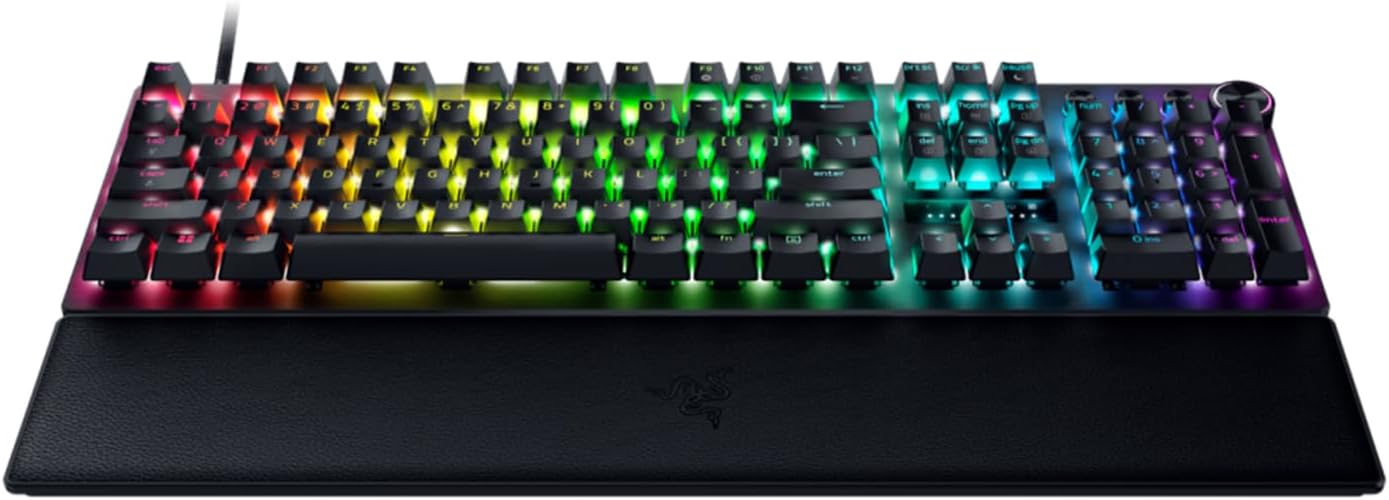 Razer Huntsman Mini (Rode Schakelaar) - Compact 60% gaming toetsenbord (Lineaire Optische Schakelaars, Doubleshot PBT toetskappen, Afneembare USB-C kabel) QWERTY US layout | Zwart