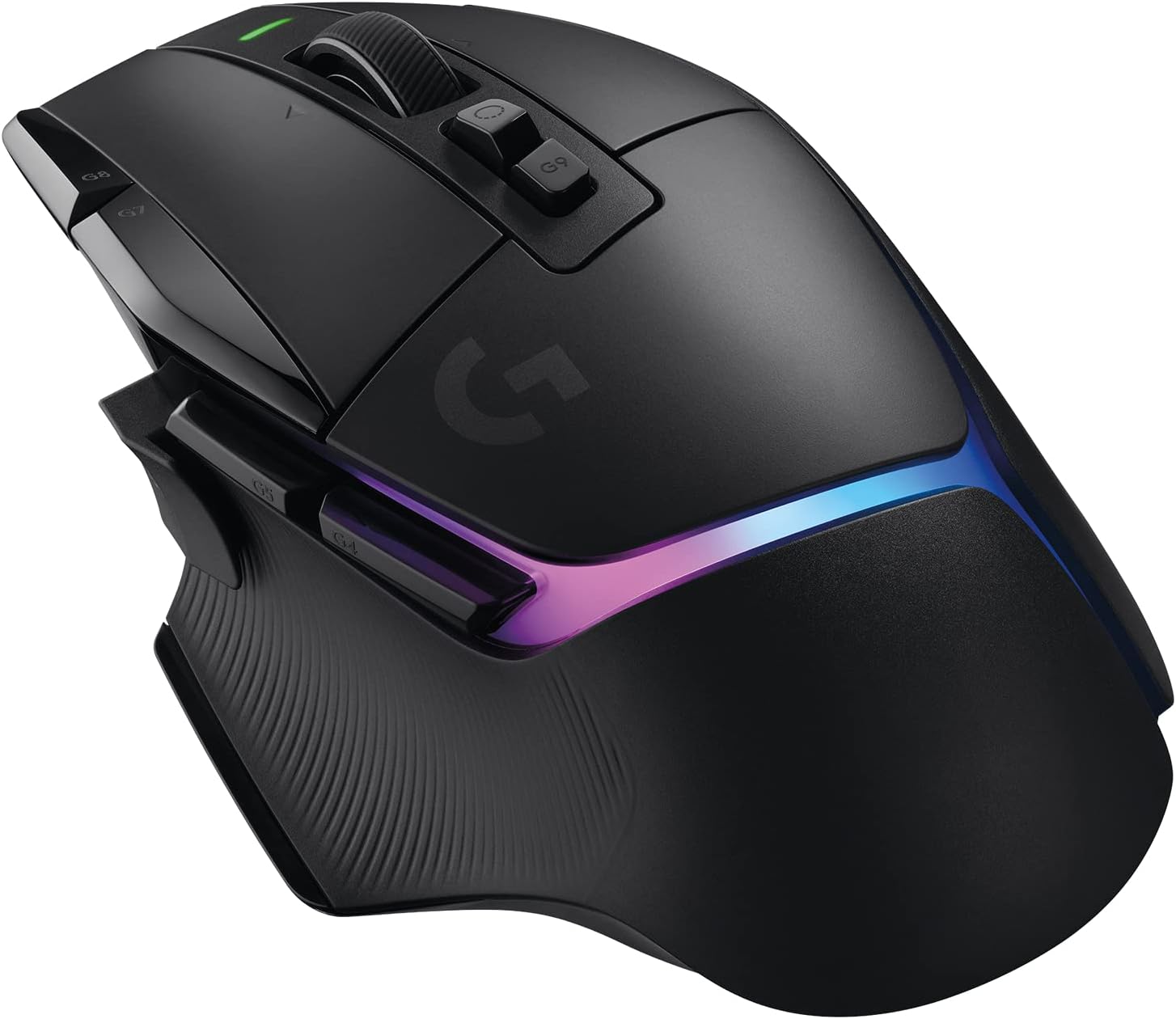 Logitech G502 X Bedrade Gamingmuis - LIGHTFORCE hybride, optisch-mechanische, primaire schakelaars, HERO 25K gaming sensor, voor PC - MacOS/Windows - Zwart