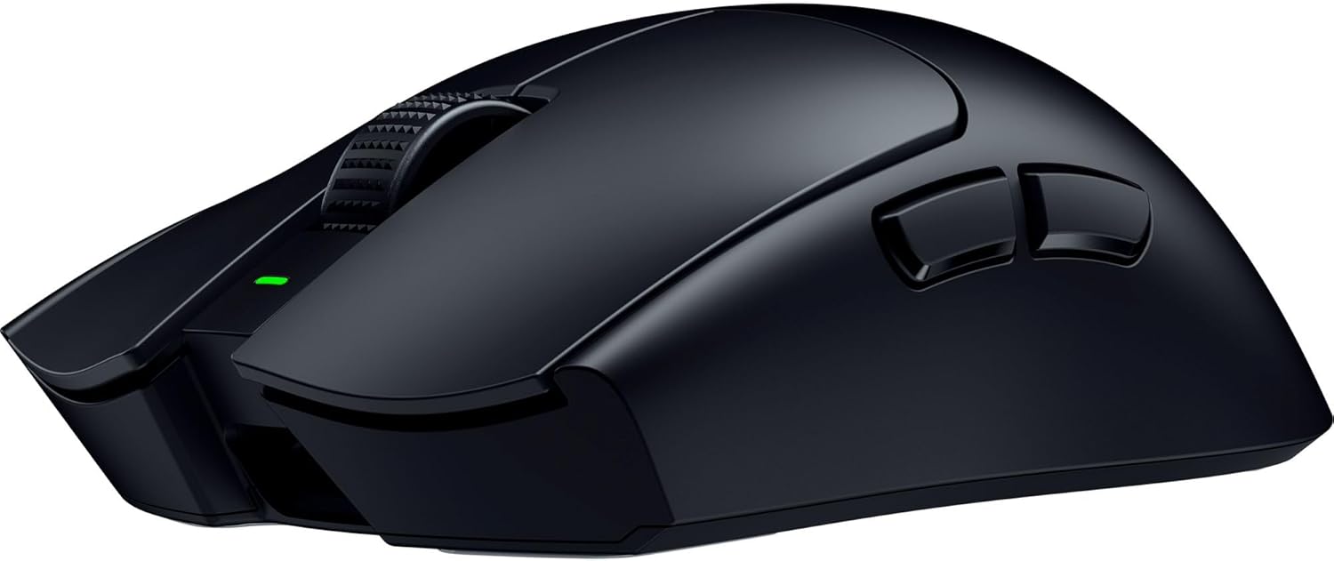 Razer Viper V3 Pro - Ultralichte draadloze Esports Gaming-muis (8K Hz HyperPolling, lichtgewicht van 54 gram, Focus Pro Sensor 35K DPI, draadloze HyperSpeed, batterijlevensduur van 95 uur) Zwart