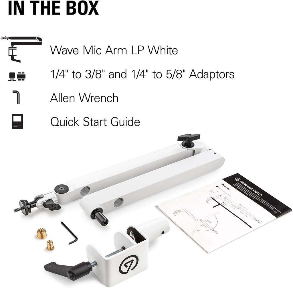 Elgato Wave Mic Arm LP, premium microfoonarm