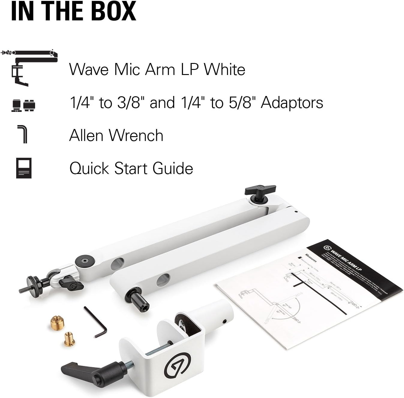 Elgato Wave Mic Arm LP, premium microfoonarm