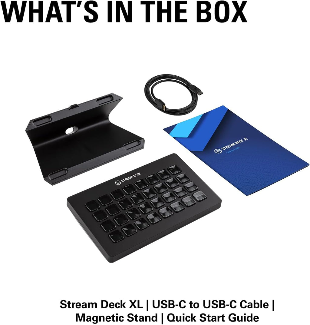Elgato Stream Deck MK.2 – Studiocontroller, 15 macrotoetsen, start acties in apps en software zoals OBS, Twitch, YouTube en meer, werkt met Mac en pc
