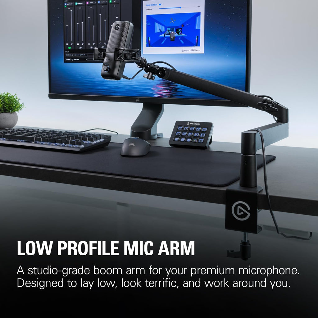 Elgato Wave Mic Arm LP, premium microfoonarm