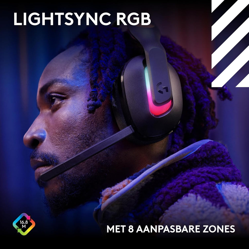 Logitech G Astro A50 X LIGHTSPEED trådlöst spelheadset + batteriladdare, PRO-G GRAPHENE, PLAYSYNC för Xbox Series X|S + PS5 + PC/Mac, Nintendo Switch 2, Bluetooth, HDMI 2.1 Passthru - Vit