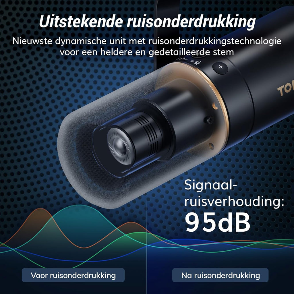 TONOR USB/XLR Microfoon,