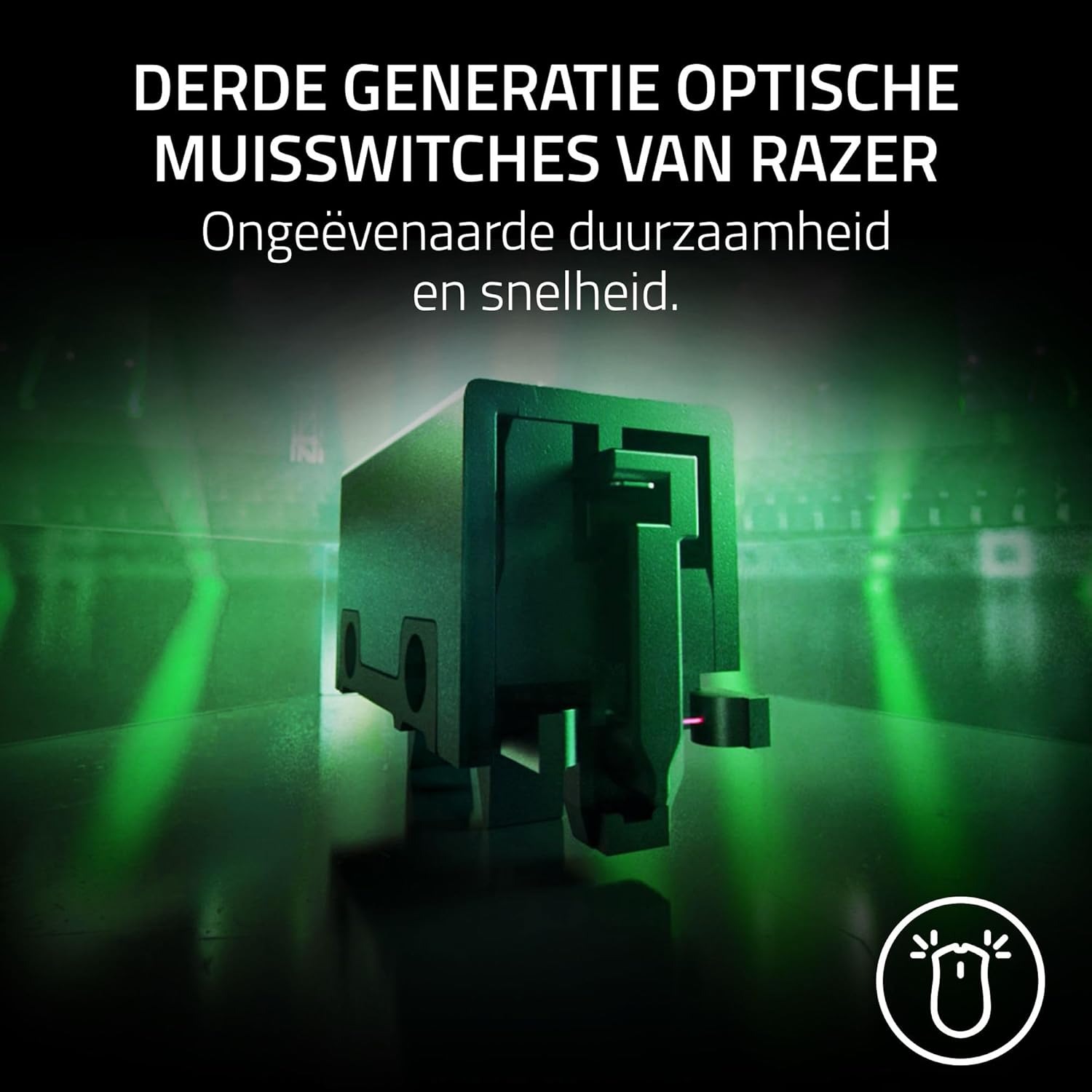 Razer Viper V3 Pro - Ultralichte draadloze Esports Gaming-muis (8K Hz HyperPolling, lichtgewicht van 54 gram, Focus Pro Sensor 35K DPI, draadloze HyperSpeed, batterijlevensduur van 95 uur) Zwart