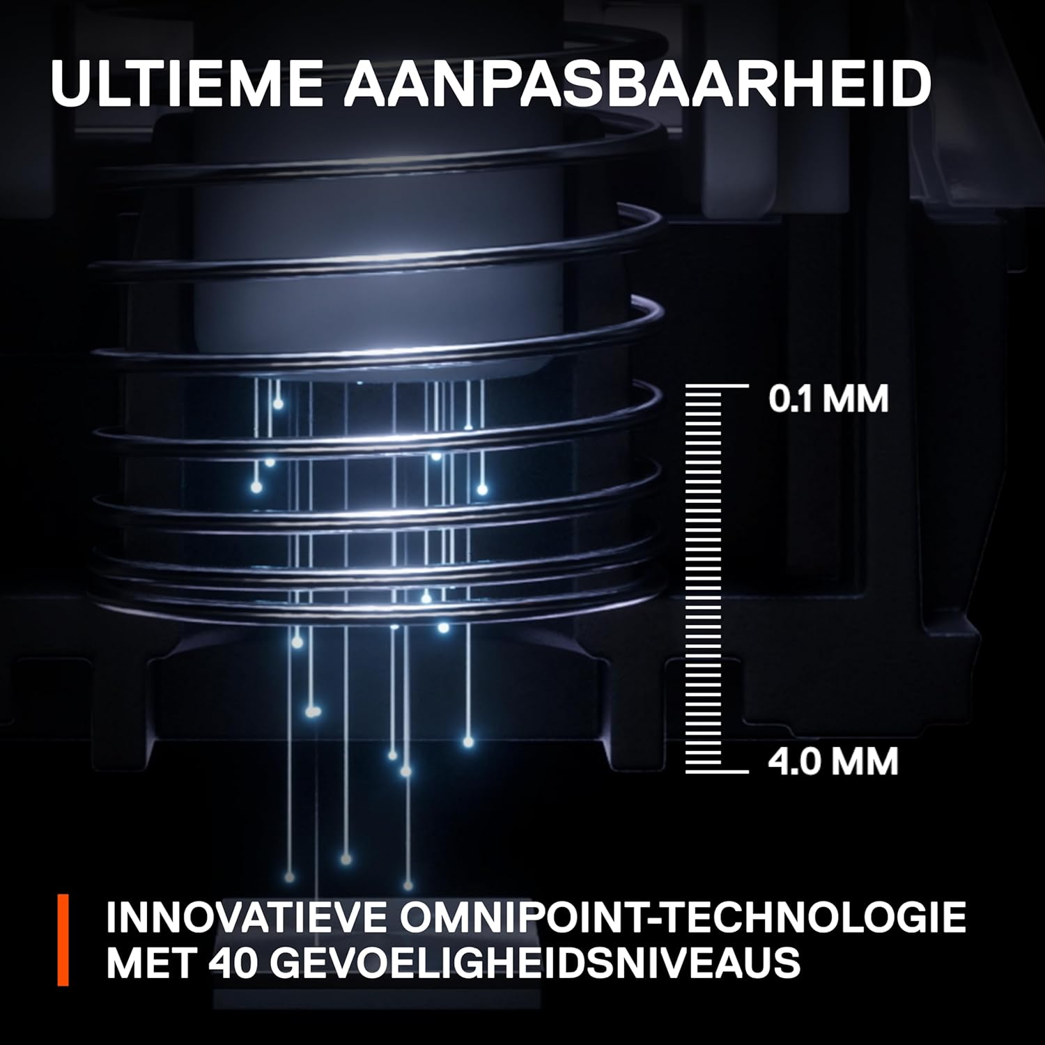 SteelSeries Apex Pro Mini Gen 3 OmniPoint 3.0 HyperMagnetic-schakelaars - Verstelbare activering - Rapid Trigger - Presets voor games - Protection Mode - Rapid Tap/SOCD - RGB - PBT-keycaps - UK QWERTY