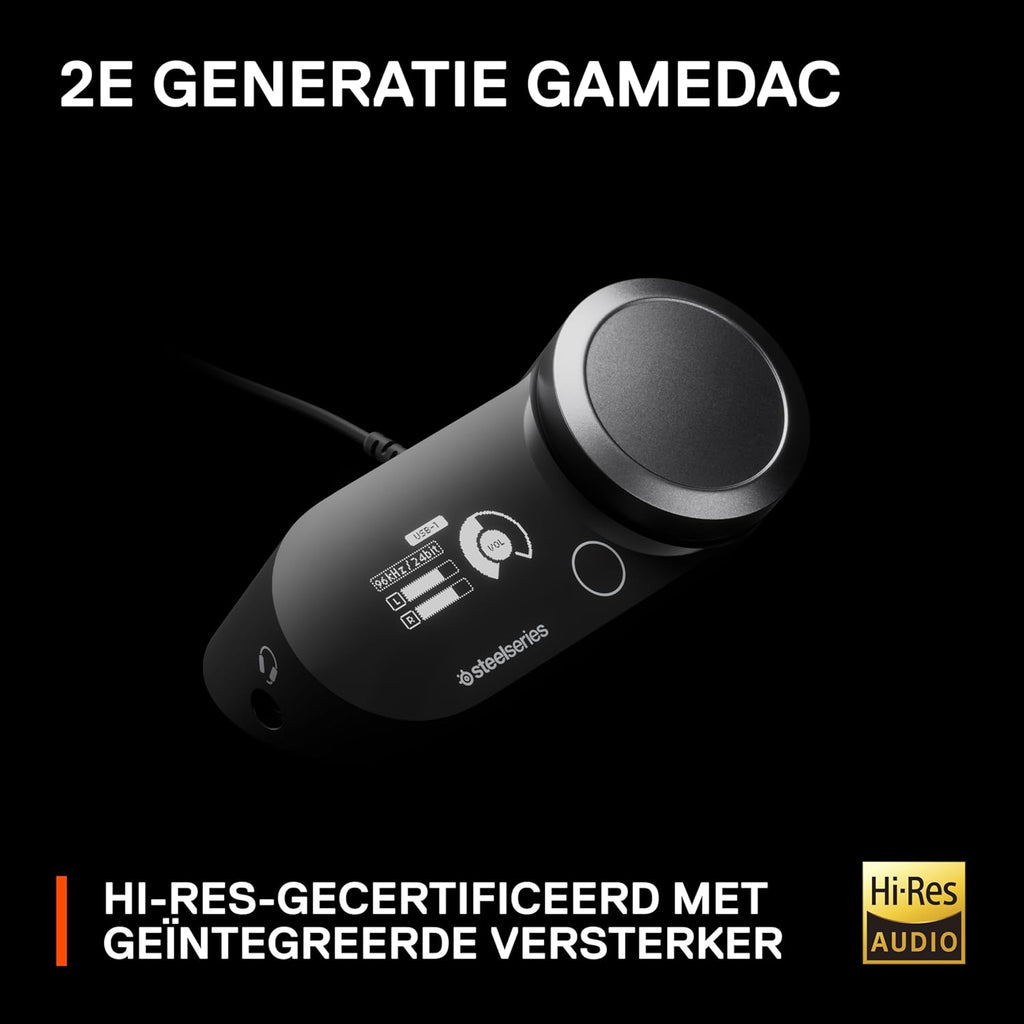 SteelSeries Arctis Nova Pro Wireless gameheadset, aansluiting op meerdere systemen, Neodymiummagneetdrivers, Actieve ruisonderdrukking, Infinity Power System, Xbox Series X|S, Xbox One, Windows 10/11