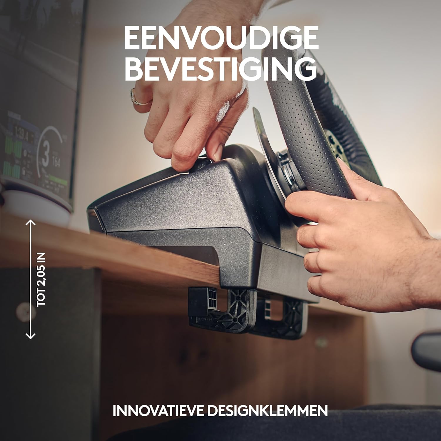 Logitech G G29 SE Driving Force-racestuur en -pedalen, forcefeedback, echt leer + Logitech G Driving Force-versnellingspook - Voor PS5, PS4 en pc, Mac - Black