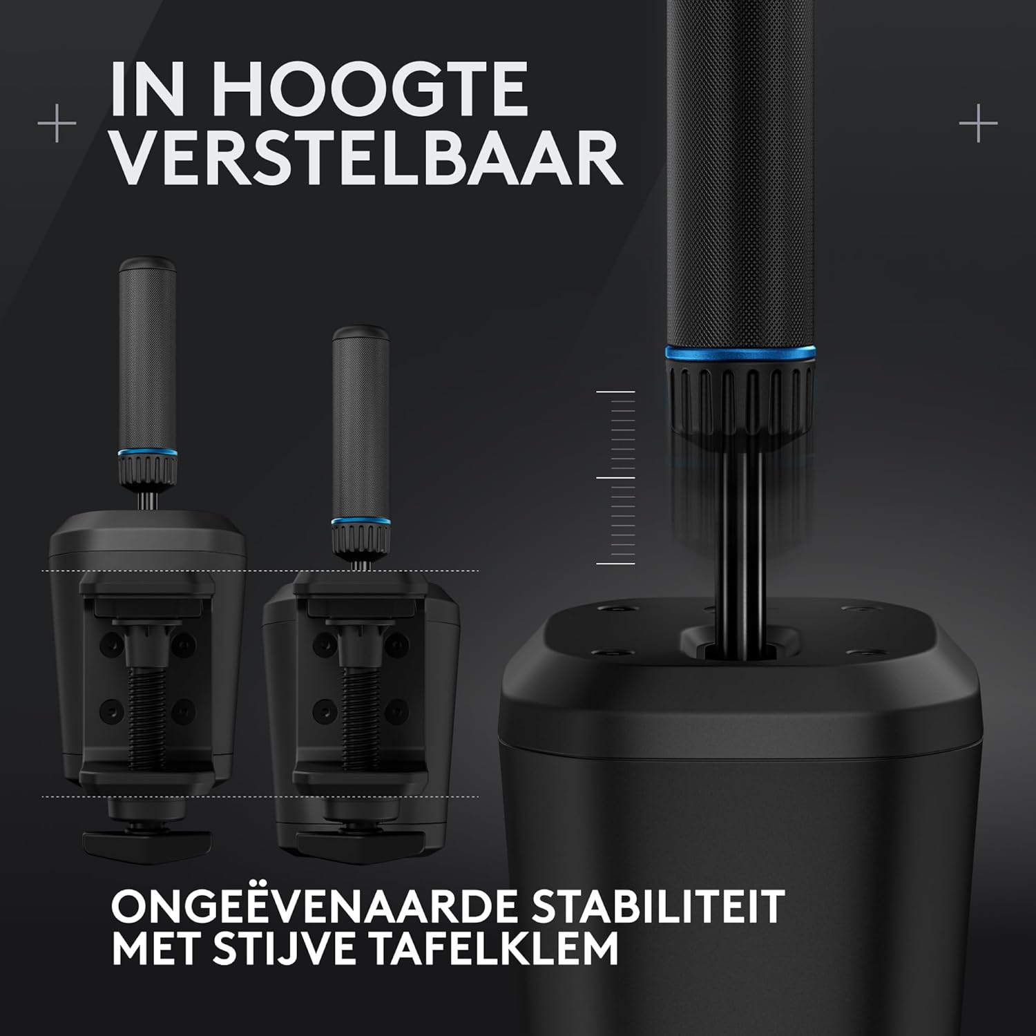 Logitech G RS H-SHIFTER - Levier de vitesses de simulation de course compatible avec les bases de volant de course PRO et RS50 pour consoles PlayStation 5, PS4, Xbox-Series X|S, Xbox-One et PC - Noir